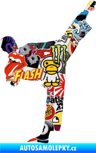 Samolepka Taekwondo 002 pravá Sticker bomb