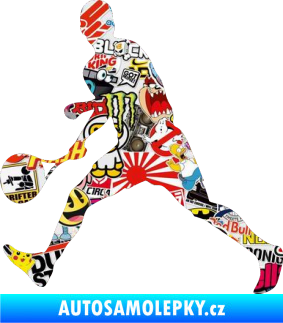 Samolepka Tenista 002 levá Sticker bomb