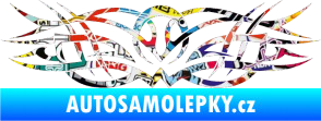 Samolepka Tetování 030 Sticker bomb