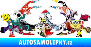 Samolepka Tetování 039 Sticker bomb