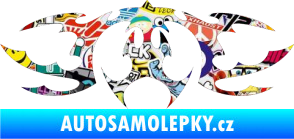 Samolepka Tetování 041 Sticker bomb