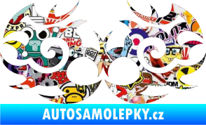 Samolepka Tetování 056 Sticker bomb