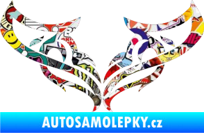 Samolepka Tetování 063 Sticker bomb