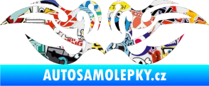 Samolepka Tetování 066 Sticker bomb