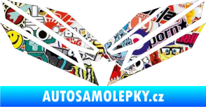 Samolepka Tetování 077 Sticker bomb