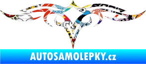 Samolepka Tetování 081 Sticker bomb