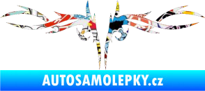 Samolepka Tetování 086 Sticker bomb