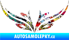 Samolepka Tetování 091 Sticker bomb