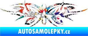 Samolepka Tetování 111 motýl Sticker bomb