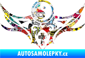 Samolepka Tetování 115 Jin a jang Sticker bomb