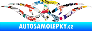 Samolepka Tetování 128 Sticker bomb