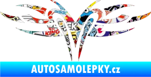 Samolepka Tetování 151 Sticker bomb