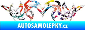 Samolepka Tetování 152 Sticker bomb