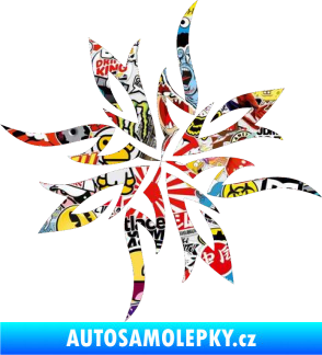 Samolepka Tetování 160 Sticker bomb