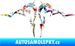 Samolepka Tetování 188 Sticker bomb