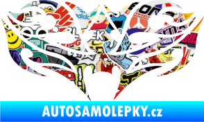 Samolepka Tetování 200 Sticker bomb