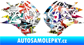 Samolepka Tetování 205 Sticker bomb