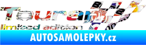 Samolepka Touran limited edition pravá Sticker bomb
