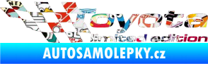 Samolepka Toyota limited edition levá Sticker bomb