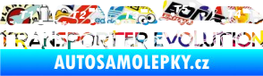 Samolepka Transporter evolution - pravá Sticker bomb
