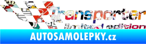 Samolepka Transporter limited edition levá Sticker bomb