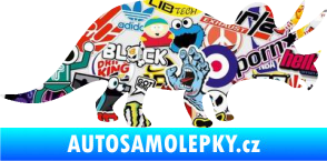 Samolepka Triceratops 001 pravá Sticker bomb