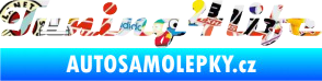 Samolepka Tuning for life nápis Sticker bomb