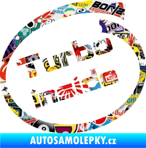 Samolepka Turbo inside Sticker bomb