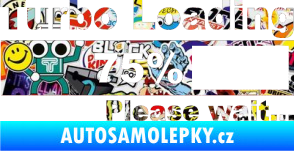 Samolepka Turbo loading Sticker bomb