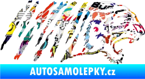 Samolepka Tygr 004 pravá Sticker bomb