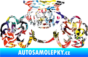 Samolepka Tygr 006 Sticker bomb