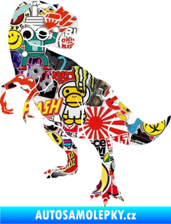 Samolepka Tyrannosaurus Rex 004 levá Sticker bomb