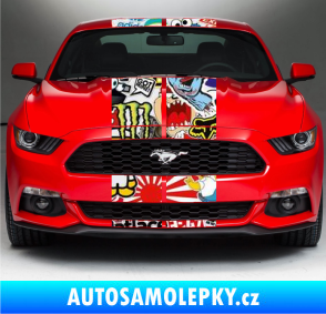 Samolepka Viper pruhy 24 cm (dva stejně široké) Sticker bomb