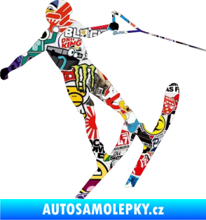 Samolepka Vodní lyže 001 pravá Sticker bomb