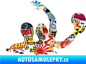 Samolepka Vodní pólo 001 pravá Sticker bomb