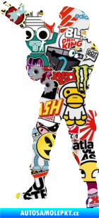 Samolepka Voják 004 levá Sticker bomb