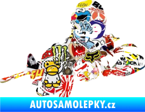 Samolepka Voják 009 levá Sticker bomb