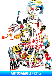 Samolepka Voják 014 pravá Sticker bomb