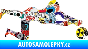 Samolepka Voleybal 008 pravá Sticker bomb