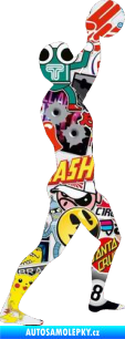 Samolepka Voleybal 015 pravá Sticker bomb