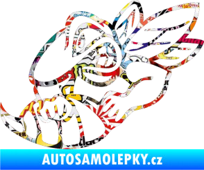 Samolepka Vosa levá Sticker bomb