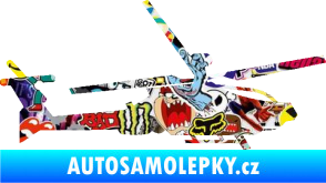 Samolepka Vrtulník 013 pravá Sticker bomb
