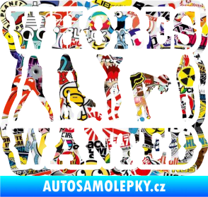 Samolepka Whores wanted  Sticker bomb