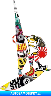 Samolepka Windsurfing 001 levá Sticker bomb