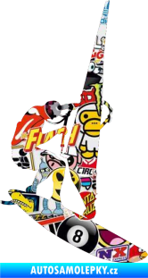 Samolepka Windsurfing 001 pravá Sticker bomb