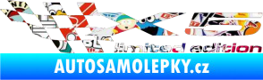 Samolepka X5 limited edition levá Sticker bomb