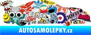 Samolepka Závodní auto 001 pravá Sticker bomb