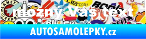 Samolepka Zetor - přední Sticker bomb