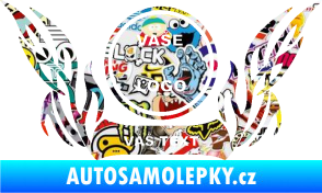 Samolepka Znak Tetování 002 Sticker bomb