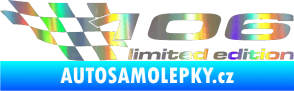 Samolepka 106 limited edition levá Holografická